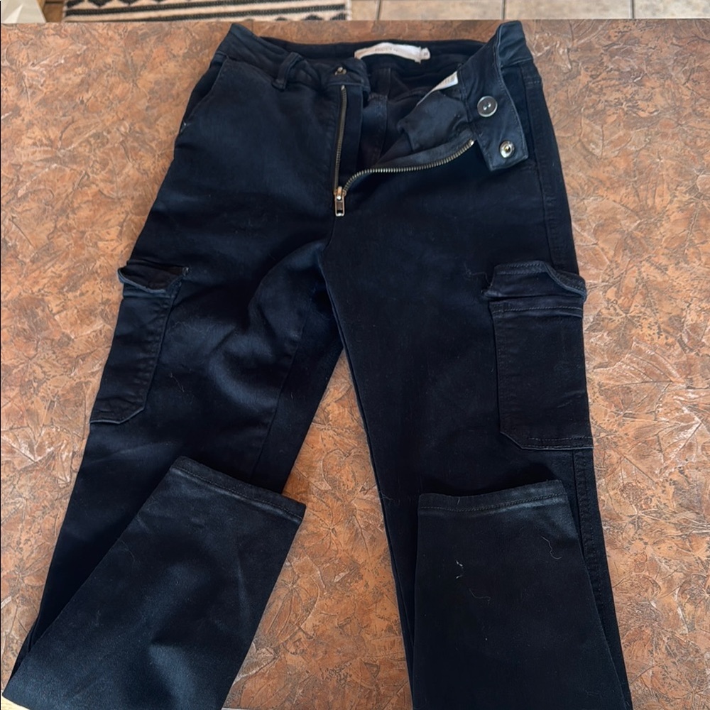 Stylish Black Cargo Pants